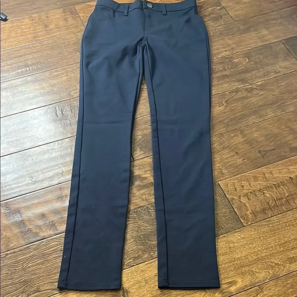 GAP Kids Navy Blue Kids Uniform Ponte Pants, size 14 Slim